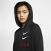 Sportsjakke til børn Nike Swoosh Sort