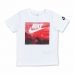 Barn T-shirt med kortärm Nike Air View Vit