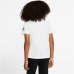 T shirt à manches courtes Enfant Nike Air View Blanc