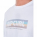 Kortærmet T-shirt til Mænd Rip Curl El Mama Hvid