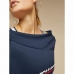 Sweaters uten Hette til Kvinner Tommy Hilfiger Crop V Neck Mørkeblå