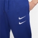 Dlhé športové nohavice Nike Plava Moški