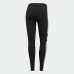 Leggings de Sport pour Femmes Adidas Adicolor 3 Stripes Trefoil Noir