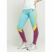 Dámske športový elastické nohavice Adidas  High-Waisted Akvamarín