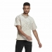 Мъжка тениска с къс ръкав Adidas Giant Logo Бежов