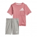 Спортивный костюм для девочек Adidas Badge of Sport Summer Коралл
