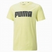 Koszulka z krótkim rękawem dla dzieci Puma Alpha Graphic  Żółty