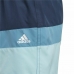 Children’s Bathing Costume Colorblock Adidas Blue Dark blue