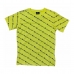 Детски Тениска с къс ръкав Champion Multilogo Жълт