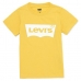 Børne Kortærmet T-shirt Levi's Batwing Gul