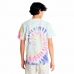 Kortærmet T-shirt til Mænd Vans Rainbow Spiral Cyan
