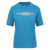 Dames-T-Shirt met Korte Mouwen Vans Funnier Times Blauw