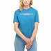 Kortarmet T-skjorte til Kvinner Vans Funnier Times Blå