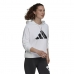 Hanorac cu Glugă Femei Adidas Sportswear Future Icons Alb