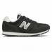Detské športové topánky New Balance 373 Čierna