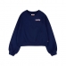 Sweatshirt til Børn Levi's Benchwarmer Mørkeblå