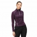 Women's long sleeve T-shirt Regatta Yonder Half-Zip Purple
