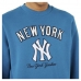 Hanorac fără Glugă Bărbați New Era MLB Heritage New York Yankees Albastru