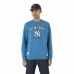 Férfi Kapucni nélküli pulóver New Era MLB Heritage New York Yankees Kék