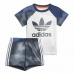 Sportset für Kinder Adidas Camouflage Print  Weiß