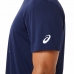 Pánské tričko s krátkým rukávem Asics Court Modrý