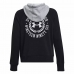 Hettegenser til Menn Under Armour Rival Fleece CB Svart