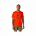 Kortarmet T-skjorte til Menn Asics FUJITRAIL Oransje