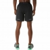 Спортивные мужские шорты Asics Road 2-N-1 7IN Чёрный