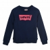 Sweatshirt til Børn Levi's Marineblå