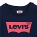 Sweatshirt til Børn Levi's Marineblå