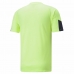Kortarmet T-skjorte til Menn Puma Individual Final Limegrønn Menn