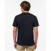 Men’s Short Sleeve T-Shirt Rip Curl Horizon Badge Black Men