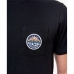 T-shirt med kortärm Herr Rip Curl Horizon Badge Svart Män
