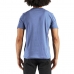 Pánske tričko s krátkym rukávom Kappa Modrá Muž