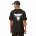 Pánské tričko s krátkým rukávem New Era Chicago Bulls Černý