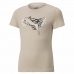 Børne Kortærmet T-shirt Puma Beige