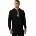 Férfi kapucnis pulóver New Balance Essentials Fleece Fekete
