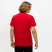 Heren-T-Shirt met Korte Mouwen Timberland Kennebec Linear Rood