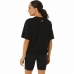 Women’s Short Sleeve T-Shirt Asics Tiger Black