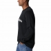 Herren Sweater ohne Kapuze Columbia Logo Fleece Crew Schwarz