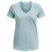 T-shirt à manches courtes femme Under Armour Tech Twist Bleu clair