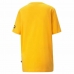 Kortarmet T-skjorte til Menn Puma Essential Logo Repeat Graphic Gul