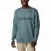 Herensweater zonder Capuchon Columbia Logo Fleece Crew Blauw