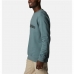 Sweaters uden Hætte til Mænd Columbia Logo Fleece Crew Blå