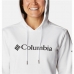 Dameshoodie Columbia Logo Wit
