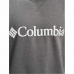 Miesten huputon collegepaita Columbia Logo Fleece Crew Tumman harmaa