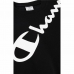Damessweater zonder Capuchon Champion Diagonal Logo Zwart