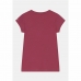 Child's Short Sleeve T-Shirt Converse Shiny Graphic Dark Red