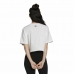 Dames-T-Shirt met Korte Mouwen Adidas Big Logo 