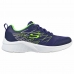 Detské športové topánky Skechers Microspec Quick Sprint Námornícka modrá